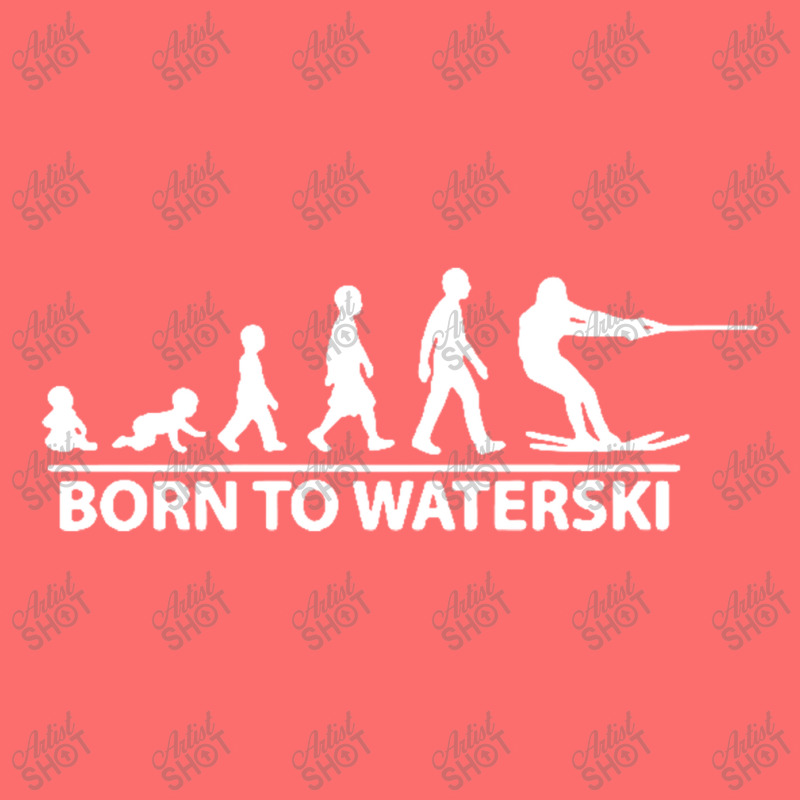 Born To Waterski Snapback Trucker Cap by michaelnaher | Artistshot