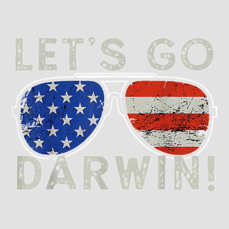 Aviator Sunglasses American Flag Let’s Go Darwin T Shirt Foam Trucker Hat by NatalieRoseHeinz | Artistshot