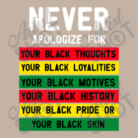 Juneteenth Black Pride Never Apologize For Your Blackness Foam Trucker Hat | Artistshot