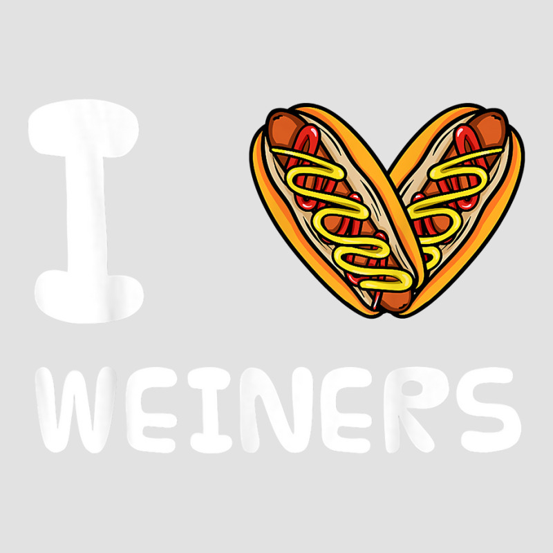 I Love Weiners Hotdogs Frankfurter Wiener Frank Sausage Bun T Shirt Foam Trucker Hat by alaizws | Artistshot