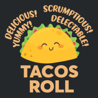 Funny Tacos Roll Delicious Crewneck Sweatshirt | Artistshot