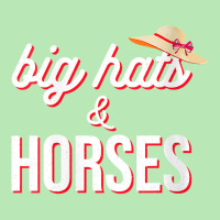 Womens Funny Horse Racing Fascinators Big Hats And Horses Ky Derby V N Dyed Cap | Artistshot