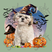 Dog Halloween Shih Tzu Jack O Lantern Pumpkin Moon 52 Urban Heavy T-shirt | Artistshot