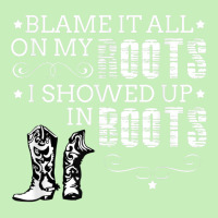 Blame It All My Roots! I Showed Up Boots Games Characters Urban Heavy T-shirt | Artistshot