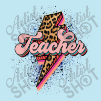 Teacher Leopard Lightning Thunder Western Back To School Urban Heavy T-shirt | Artistshot