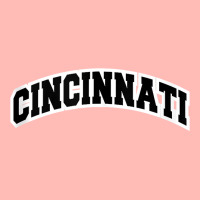 Cincinnati Ohio Varsity Style Vintage Red Tank Top Urban Pullover Hoodie | Artistshot