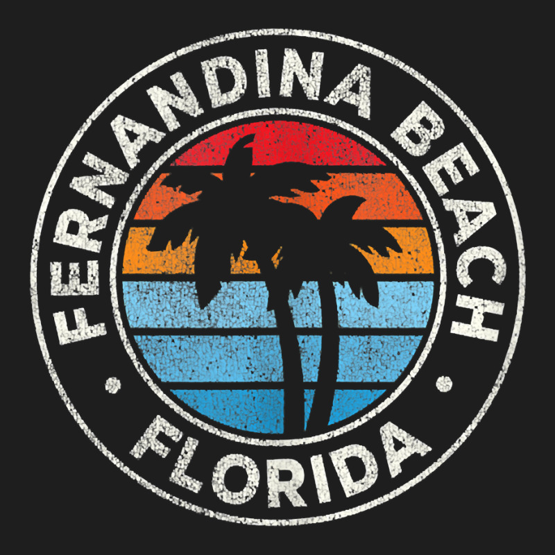 Fernandina Beach Florida Fl Vintage Graphic Retro 70s Tank Top Classic T-shirt by kadejahdomenick | Artistshot