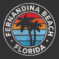 Fernandina Beach Florida Fl Vintage Graphic Retro 70s Tank Top Vintage Hoodie And Short Set | Artistshot