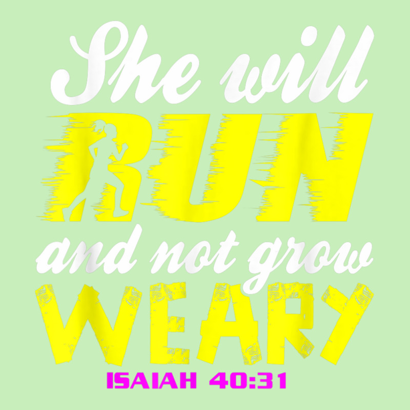 She Will Run And Not Grow Weary Cristian Faith Isaiah 4031 T Shirt Urban Pullover Hoodie | Artistshot