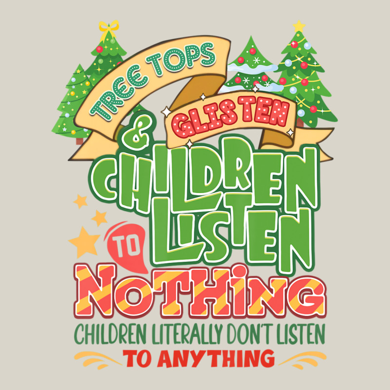 Tree Tops And Glisten Children To Nothing Christmas Leatherette Tumbler | Artistshot