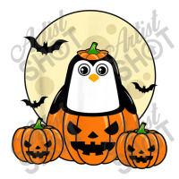 Penguin Pumpkin Moon Bats Costume Cute Easy Halloween Gift T-shirt Bomber Jacket | Artistshot