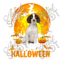 Cavalier King Dog Happy Halloween Day With The Moon Pumpkin Bomber Jacket | Artistshot