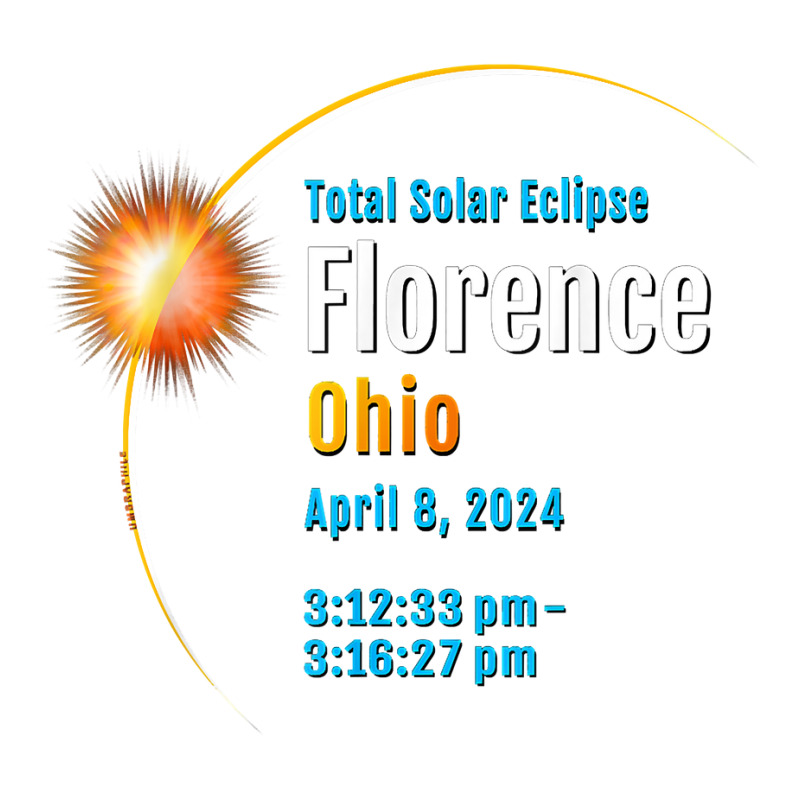 Florence Ohio Oh Total Solar Eclipse 2024  1  T Shirt Bomber Jacket by efronpngoick3 | Artistshot