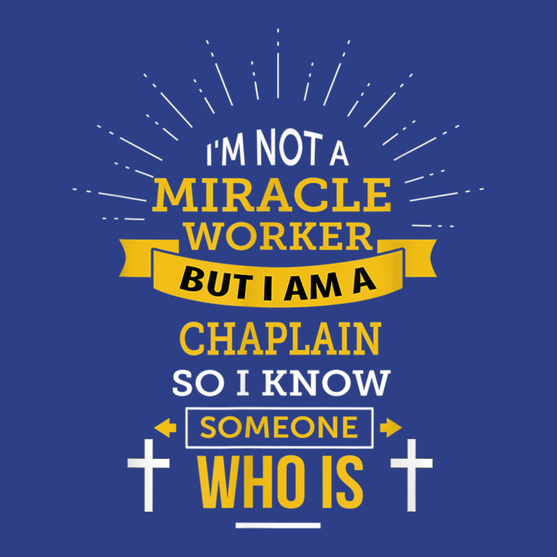 Chaplain Appreciation Miracle Worker Funny Quote Beanie by Hoang95 | Artistshot