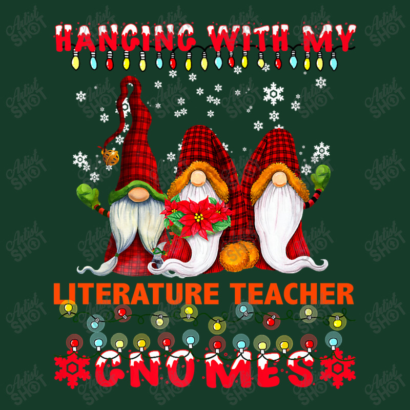 Hanging With My Literature Teacher Gnomes Ugly Xmas Matching Premium T Visor hat by Jeffrey_Insalaco | Artistshot