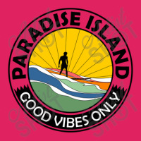 Paradise Island Good Vibes Only Summer Pom Pom Beanie | Artistshot