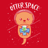 Otter Space T  Shirt Otter Space Cute Funny Sea Otter Astronaut Milky Pom Pom Beanie | Artistshot