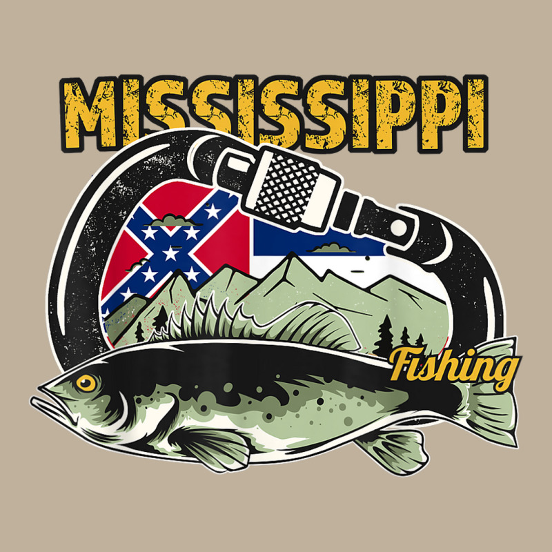 Carabiner Mississippi Fishing Sun Shade Cap | Artistshot