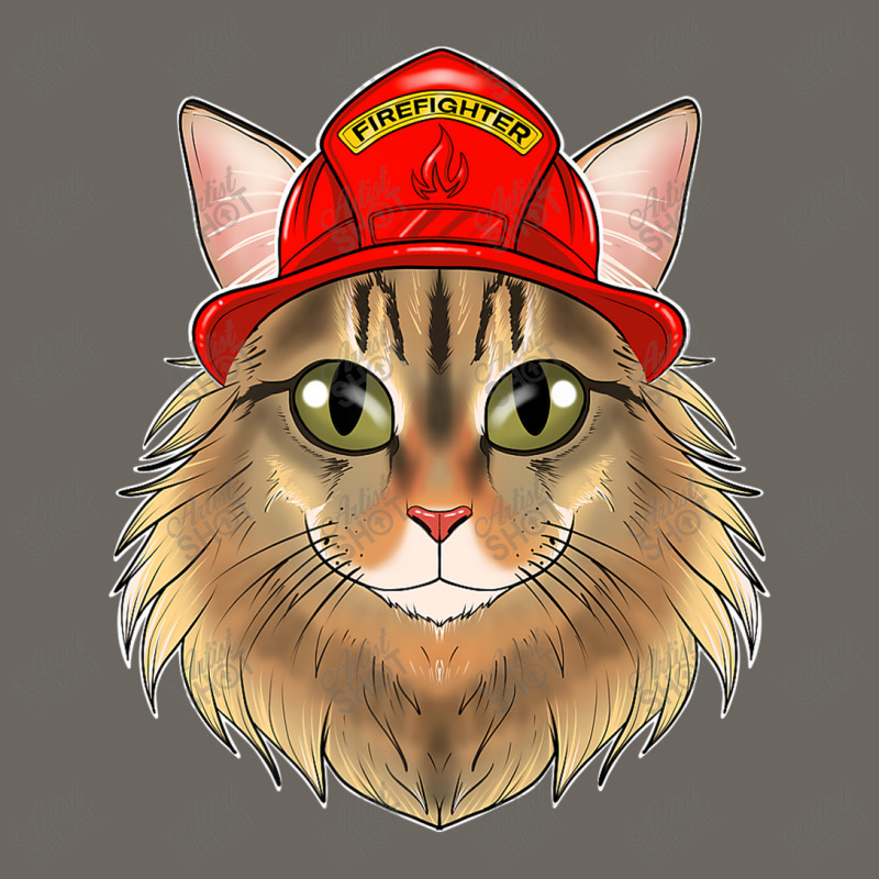 Cat Lover I Fireman Cat I Firefighter Siberian Cat Premium Sun Shade Cap by Yuh2105 | Artistshot