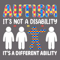 Autism Gift T  Shirt Autism It's Not A Disability It's A Different Abi Mesh Back Trucker Hat | Artistshot