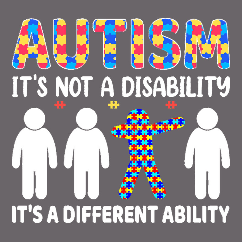 Autism Gift T  Shirt Autism It's Not A Disability It's A Different Abi Mesh Back Trucker Hat by kale31628 | Artistshot