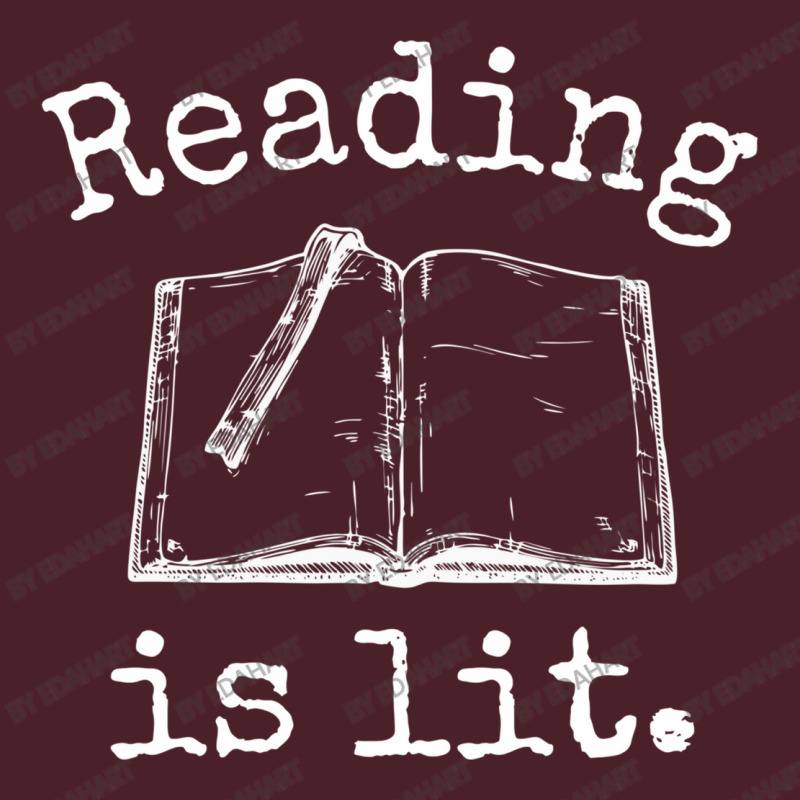 Reading Is Lit Open Book With Bookmark Design Funny Gift For Bookworm Mesh Back Trucker Hat by EdahArt | Artistshot