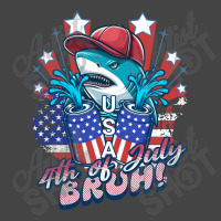 Bruh Shark 4th Of July Basic Youth T-shirt | Artistshot