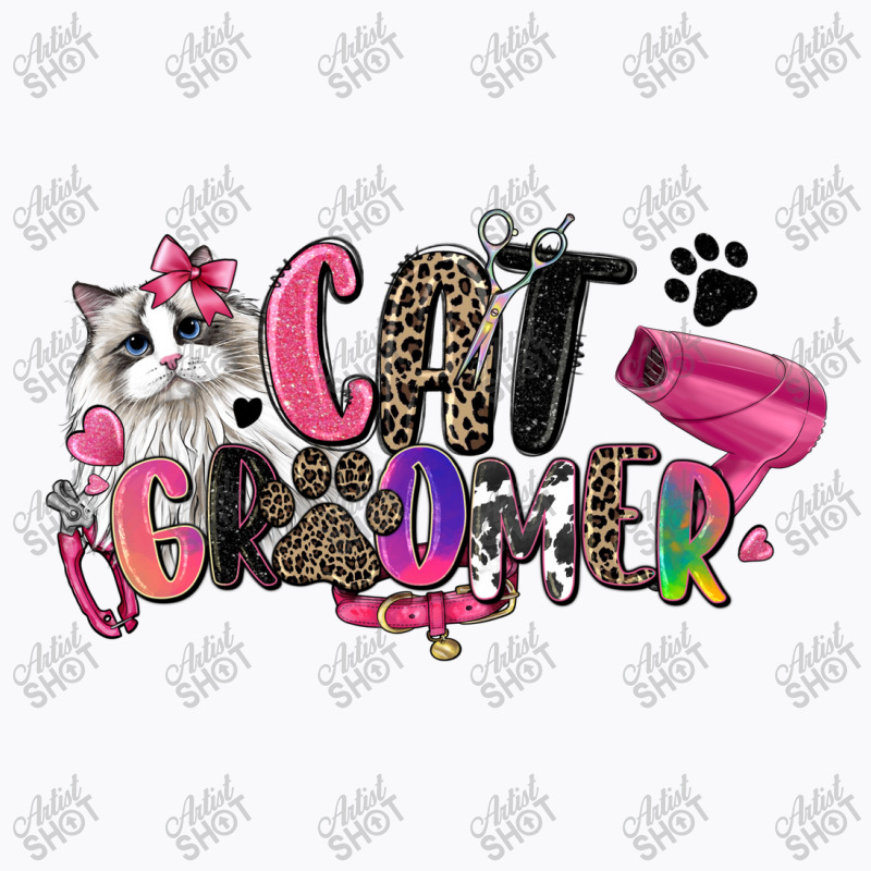 Cat Groomer T-shirt | Artistshot