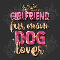 Girlfriend  Fur Mom Dog Lover Round Leatherette Patch | Artistshot