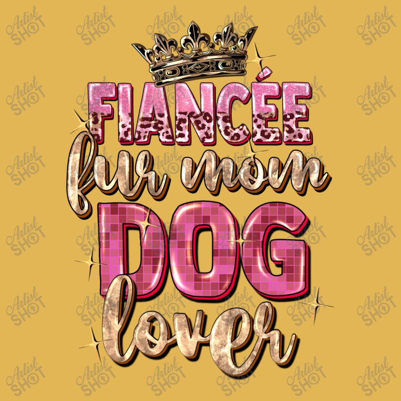 Fiancée Fur Mom Dog Lover Vintage Hoodie And Short Set | Artistshot