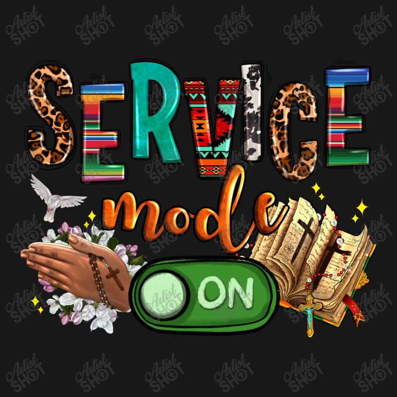 Service Mode On Woman Version Flannel Shirt | Artistshot