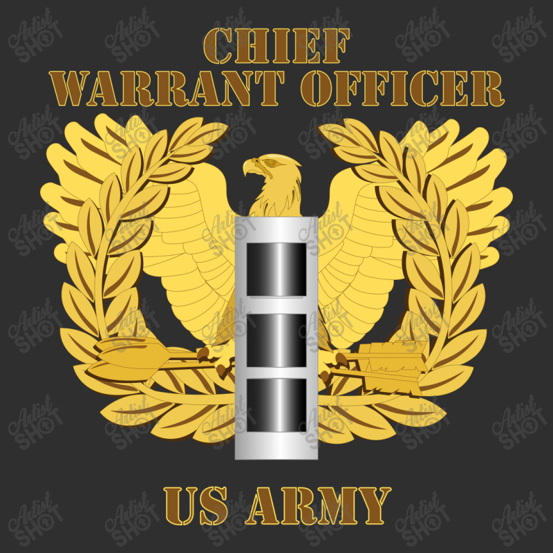 Emblem - Warrant Officer - Cw3 T-shirt Snapback Trucker Cap by moonlight2270 | Artistshot