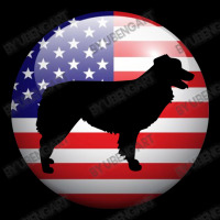 American Flag Australian Shepherd Vintage Retro Aussie Dog Legging | Artistshot