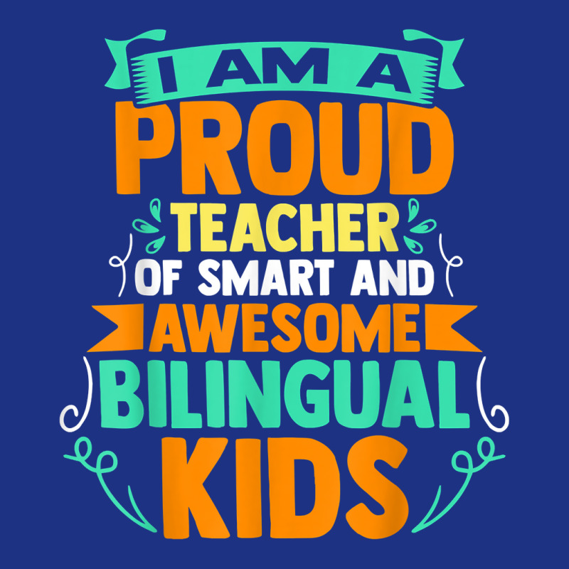 Proud School Teacher Bilingual Kids T Shirt Foam Trucker Hat by roussoevjaapg6u | Artistshot