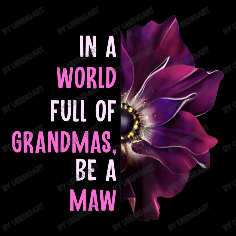 Anemone World Full Of Grandmas Be Maw Grandmas Maternity Scoop Neck T-shirt by UbengArt | Artistshot