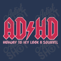 Adhd Highway To Hey Look A Squirrel Ladies Denim Jacket | Artistshot