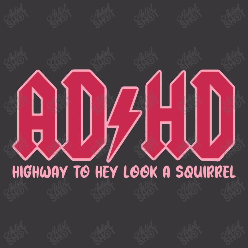 Adhd Highway To Hey Look A Squirrel Ladies Curvy T-Shirt by Oma's Magic World | Artistshot