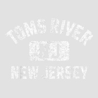 Toms River Nj New Jersey Gym Style Distressed White Print T Shirt Foam Trucker Hat | Artistshot