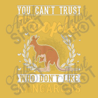 You Can't Trust People Who Don't Like Kangaroos Dyed Cap | Artistshot