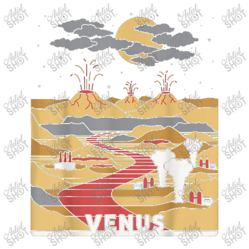 Vintage Retro Venus National Park   Visit Venus Linear Art Dyed Cap by daniellepaine | Artistshot