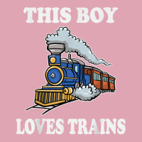 This Boy Loves Trains Gift Train Wagon Lover Gifts T Shirt Dyed Cap | Artistshot