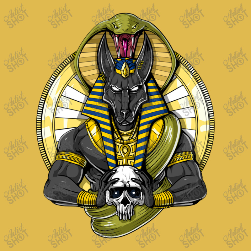 Hippie Egyptian Mythology God Anubis Dyed Cap by criticizematter | Artistshot