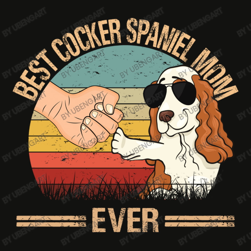 Best Cocker Spaniel Mom Ever Mom Gift Mother's Day Scorecard Crop Tee by UbengArt | Artistshot