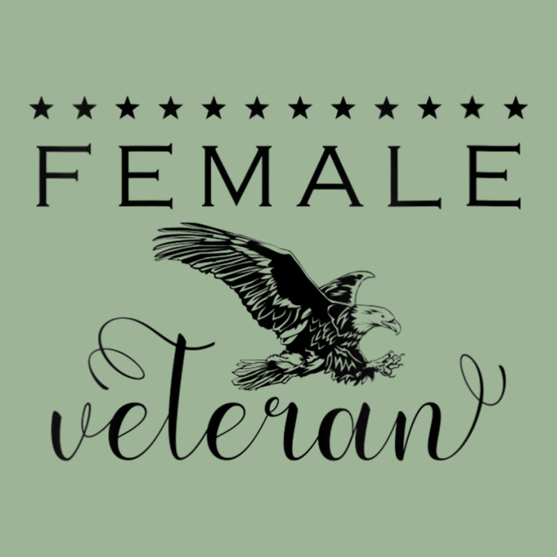 Womens Female Veteran Gift Women Girls Retired Military Soldiers V Nec Urban Heavy T-shirt | Artistshot