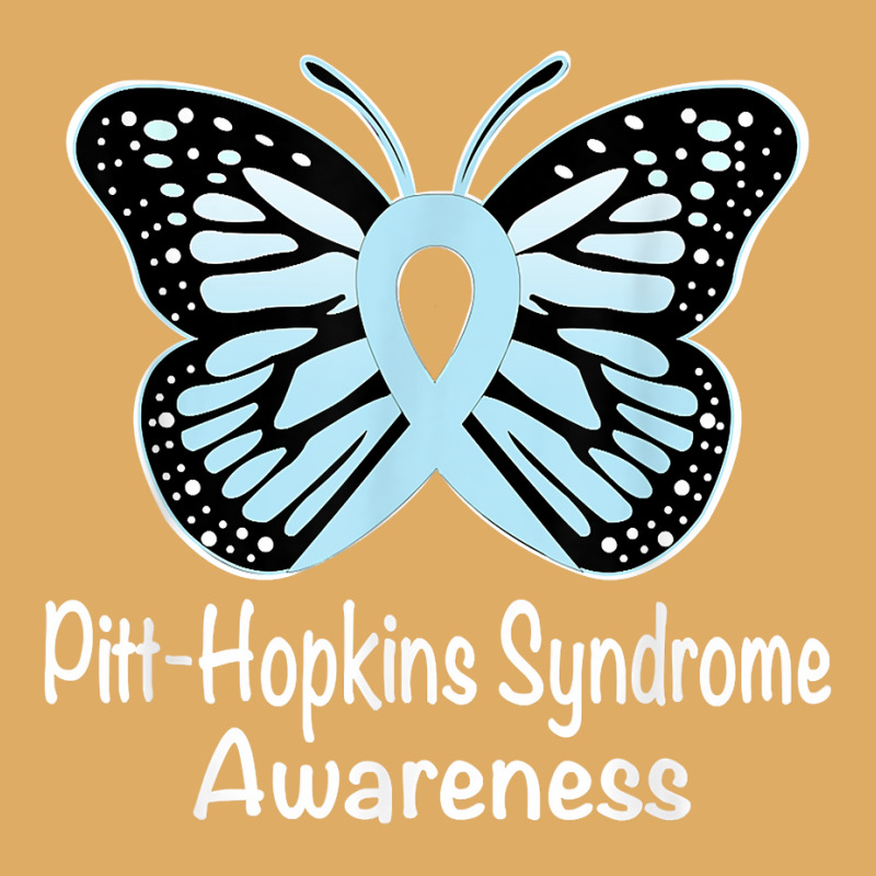 Pitt Hopkins Syndrome Awareness Warrior Light Blue Ribbon T Shirt Urban Heavy T-shirt | Artistshot