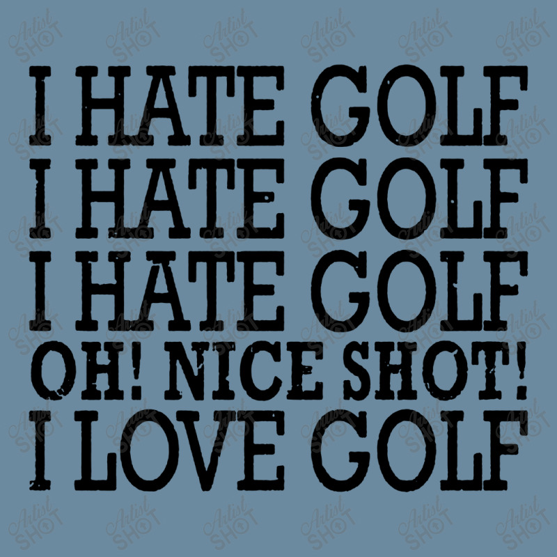 I Hate Golf Oh Nice Urban Heavy T-shirt | Artistshot