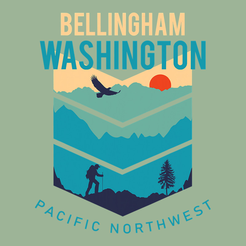 Bellingham Washington Native Hometown Pacific Northwest Urban Heavy T-shirt | Artistshot