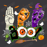 Boo American Sign Language Asl Deaf Halloween Costume Ladies Curvy T-shirt | Artistshot