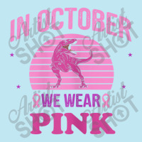 In October We Wear Pink Dinosaurs Witch Breast Cancer Urban Pullover Hoodie | Artistshot