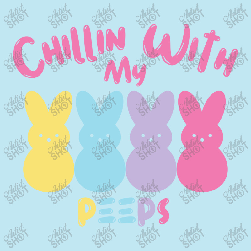 Chillin With My Peep   Easter Bunny Urban Pullover Hoodie by gummyyyart | Artistshot